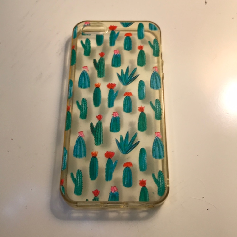 iPhone 5/SE cactus phone case